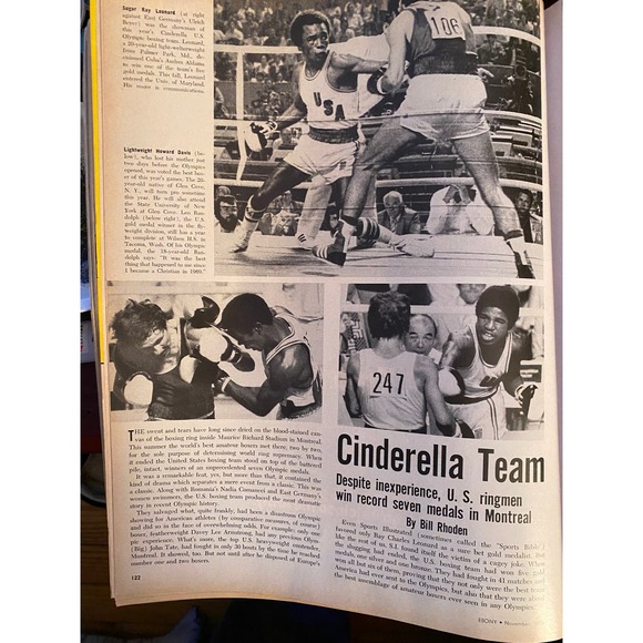 Vintage November 1976 Ebony Magazine with Featured Cover,”O.J. Simpson: - Picture 9 of 12